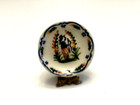 Plate Painted China Serving Signed Susie Dollhouse Miniature 1 12 Scale Vintage