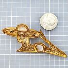 Woman In Hat Brooch Pin Mother Of Pearl Fashion Vintage 3 5  X 1 5 