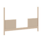  taupe babyletto-moab 3-in-1 Convertible Crib Toddler Bed Conversion Kit 4184