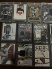 Huge Sports Card Lot Auto  Numbered  Patches
