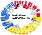 1200pcs Assorted Insulated Electrical Wire Terminals Crimp Connectors Spade Kit