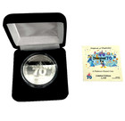 Disneyland 70th Anniversary Limited Edition Platinum Plated Coin  0626 1 350  a1