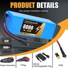 General 36v 8ah Lithium-ion Battery With Charger E-motorcycle E-scooter Battery