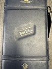 Johnnie Walker Blue Label Whisky Leather Box With Luggage Tag Empty