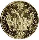 1915 Austria Gold 1 Ducat   1106 Oz  - Bu - Restrike
