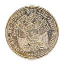 Ecuador 1944 5 Sucres  Km 79 Silver Vf 