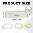 39 7 X 9 4 Inch Air Conditioner Drip Tray Portable Air Conditioner Drain Pan