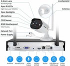 Zosi 8ch Nvr Wifi 3mp Ip Security Camera System Cctv  1tb 100ft Night Vision