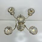 Antique Sheffield Silver Plate 5 Light Candelabra