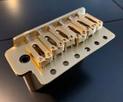 Solid Raw Brass   6-point Stratocaster Tremolo    Brass Claw   52 5mm Spacing