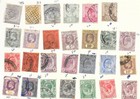 Straits Settlements Album Page 50 Good Used Stamps Qv - Kg5