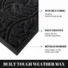 Durable Door Mat  Heavy Duty Front Welcome Mats For Home Entrance Outdoor  