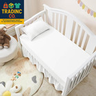 Mini Crib Ruffle Bed Skirt  24    X 38     With 10    Inch Drop Dust Ruffle For Baby B