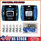 6 Hooks Rope With Roller Tensioner Lock Buckle Tie Down Rope Cargo Tightening   