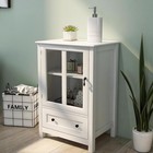 Kitchen Storage Cabinet Buffet Sideboard With Single Door Shelves And Drawer