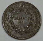 1838 Anti-slavery Hard Times Token About Uncirculated Ht-81 L-54