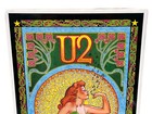 U2 Reunion Arena Dallas Texas Concert Poster Bob Masse April 3 2001 25x13 5