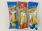 Pez Bugs Bunny Lot X9 Noc   Cello Looney Tunes Issue B     Red Yellow Orange Stem