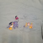 Vintage 90s The Disney Store Embroidered Eeyore   Piglet T-shirt Mens L xl