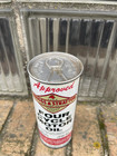 Vintage Briggs   Stratton 4 Cycle Gas Engine Motor Oil Metal Steel Can  Nos