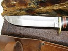 Vintage Western Fixed Blade Hunting Knife 1940-1953