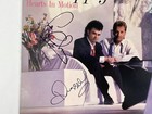Air Supply Autographed Signed Record Hearts In Motion Russell   Graham Jsa Coa