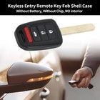 Replacement Key Fob Case For 2013-2015 Honda Accord  4-button Remote Shell Mlbhl