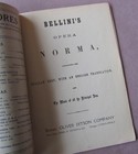 1936 Norma By Bellini Grand Opera Librettos Italian   English Oliver Ditson