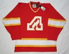 Atlanta Flames Size 54 Fits Like Size 56 Adidas Team Classic Nhl Hockey Jersey