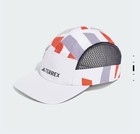 Adidas Terrex 5-panel Graphic Cap White Running Jogging Trail Hat Osfm