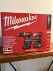 Milwaukee 2691-22 M18 Compact Drill   Impact Driver Combo Kit     Brand New 