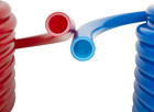 1 2-inch 2 X100 Ft Pex-a Tubing pipe    all In One    Red   Blue 200 Ft    30 Pcs 1 2 