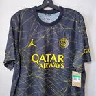 Neymar Jersey  10 Psg Men s Xl Nike Paris Saint-germain Jordan Jersey Black Nwt 