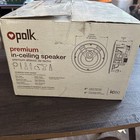 Polk Audio Ic60 2 Way In Ceiling Speaker Indoor Home Audio White Great Sound