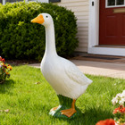 Viral Mainstays Large White 20 h Dress Up Goose Garden Statue Yard Decor New