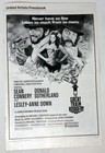 1979 Sean Connery Sutherland Lesley-anne Down The Great Train Robbery Pressbook