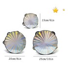 3 Pack Radiant Tambourine Hand Held Drum 6 8 10 Inch Double Row Jingles Refle   