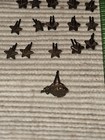 Wwii Us Army Campaign Star X20 Combat V X3 Olc X1 Ribbon Bar Device Lot L  k   B