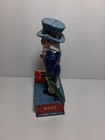 Vintage Reproduction Uncle Sam Mechanical Bank Cast Iron Drop Coin