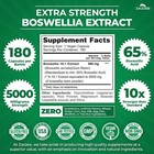 Extra Strength Boswellia 10 1 Extract  5000 Mg Strength  180 Vegan Capsules