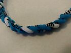 Phiten Titanium Neckless Blue And White 20 