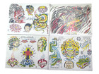 Tattoo Flash Lot Prints New Skool Tattoo 1999 2000 Paco Excel Francisco Vales