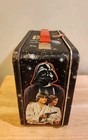 Vintage 1977 Star Wars Metal Lunchbox W Thermos  Original thermos Exterior Crack