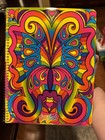 Vintage Lisa Frank Spiral Notebook Vibrant Butterfly Never Used  1990s Rare