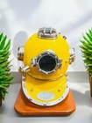 Full Size Antique Us Navy Brass Divers Diving Helmet Mark V Deep Sea Scuba Gift