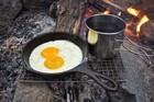 Woodsman Titanium Grill   The Original Ultralight Titanium Bushcraft Grill