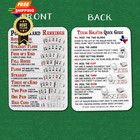 Poker Wrangler Set Of 5 Poker Hand 3 5 Inches X 2 5 Inches  Multicolored 