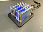 4-slot Stand For Nerdminer V2 Or Nmminer     3d Printed Tray Black Display Rack