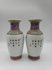 Antique Chinese Porcelain Famille Rose Vase