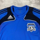 Vintage 2008 San Jose Earthquakes Jersey L Mls Soccer Futbol Training Y2k 2000s